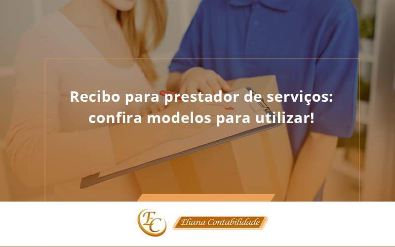 Recibo Para Prestador De Serviços Eliana Contabilidade - Eliana Contabilidade